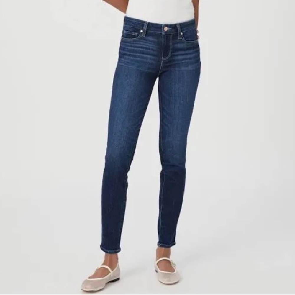 PAIGE Verdugo Ultra Skinny Dark Blue Stretch Denim Women’s Size 32